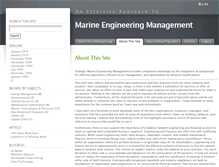 Tablet Screenshot of marineengineeringmanagement.com